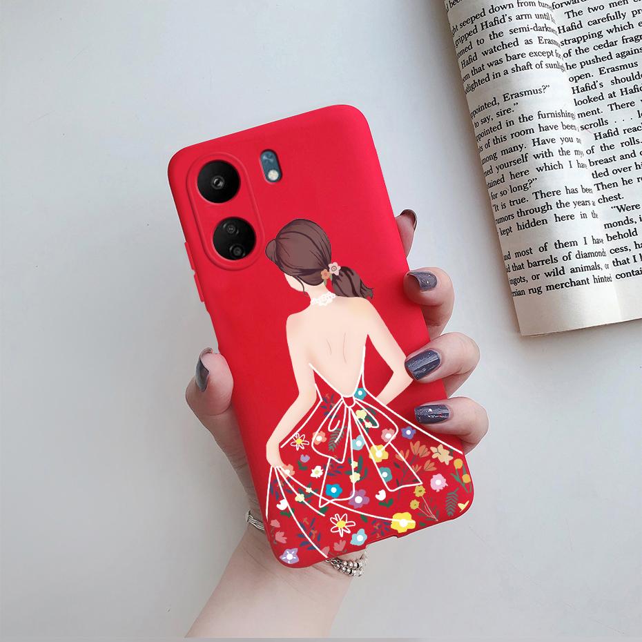 For Xiaomi POCO C65 Case Marble astronaut Design Soft Silicone Shockproof Back Cover For Xiaomi POCO C65 Bumper Phone Case Coque
