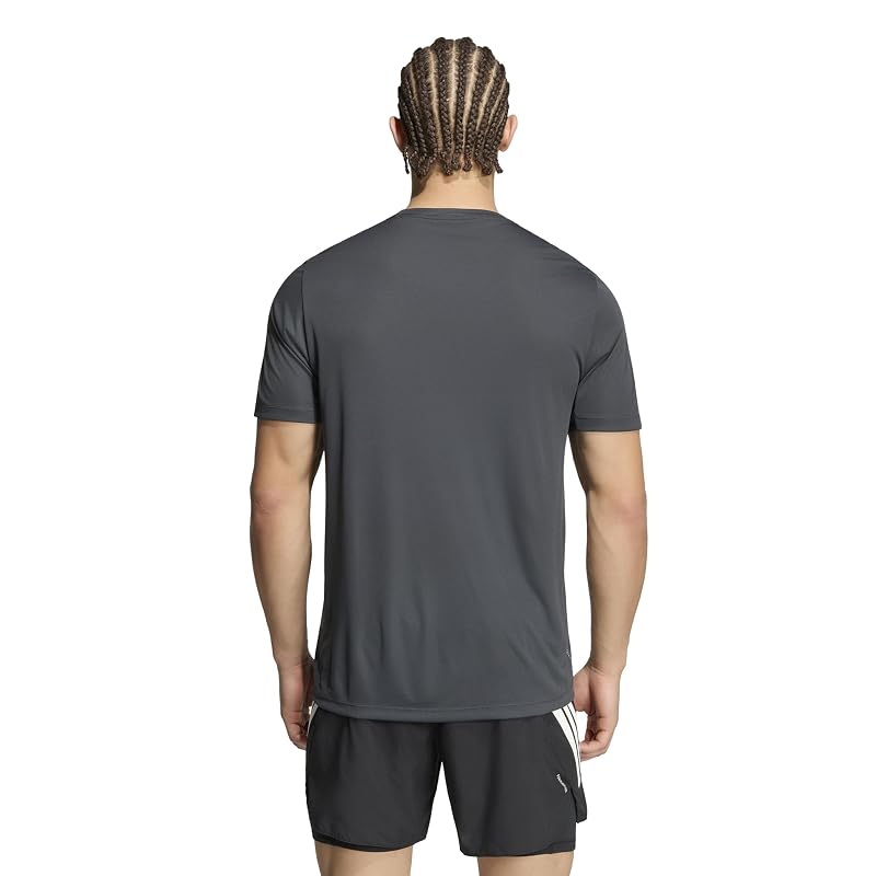 [Adidas] Футболка для бега Essentials Мужская P6147 Угольный (KG3190) L