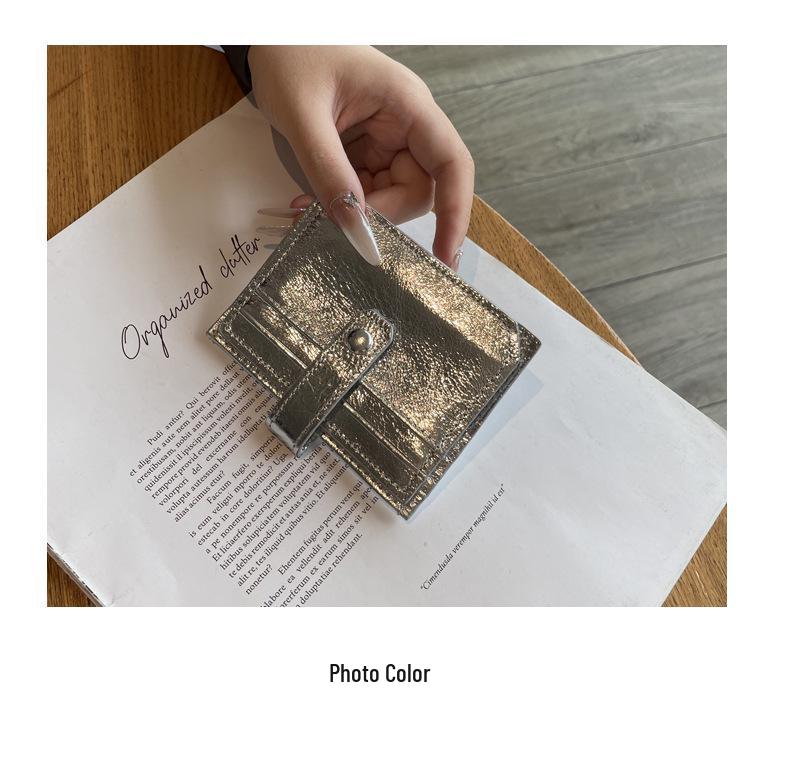 Изысканный женский антимагнитный держатель для карт из натуральной кожи 2025 года, тонкий и высококлассный дизайн.