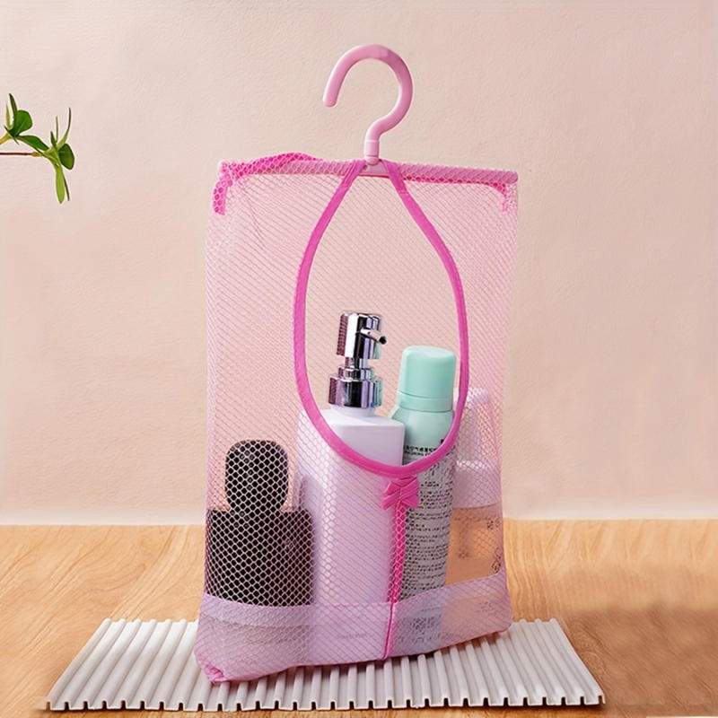 Подвесная классифицированная сетчатая сумка для хранения вещей, ванная комната, гостиная, нижнее белье, вешалка для одежды, многоцелевая сетчатая сумка-органайзер