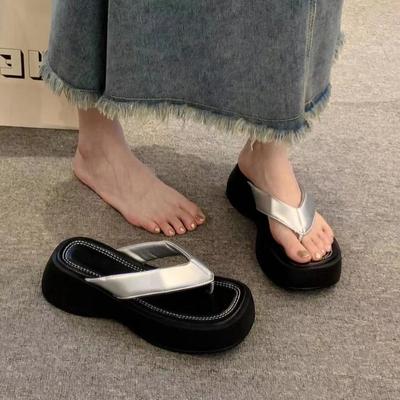 Модные шлепанцы для женщин, шлепанцы, женские тапочки, высокие сандалии с премиум-новинкой из ЭВА, модный тренд 2024 года, роскошь