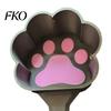 Cat Paw Scoop Cute Scoop, 3D Printed Pet Food Long Handle Scooper for Kibble Treats Portion Control