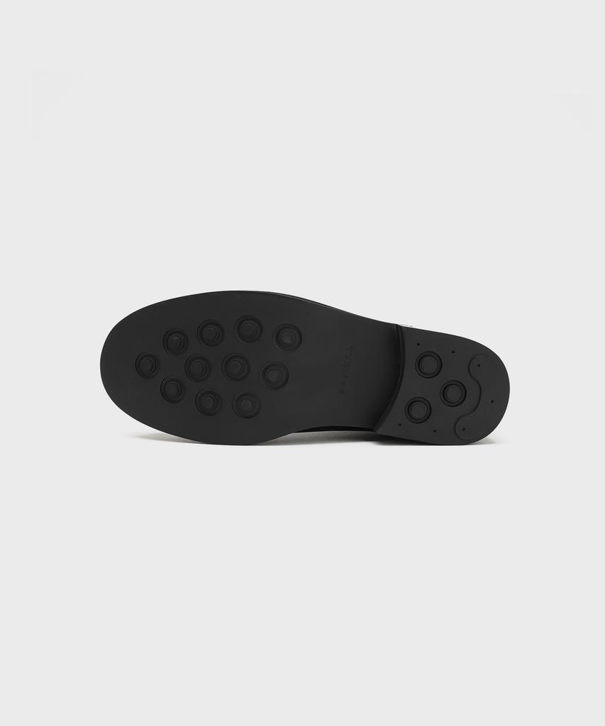 Firenze Atelier [Vibram] All Day Round Toe Chelsea Boots 2600 [Kip Black]