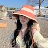 Korean Style Sunscreen Fisherman Hat Sun Protection Bow Bucket Hat Sweet Wide Brim Sun Hat  Travel