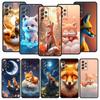 Чехол для телефона Samsung Galaxy A13 A15 A17 A07 A21S A22 A23 A25 A31 A73 A32 A52 A52S A41 5G Мягкий ТПУ корпус Милое животное Лиса Capas