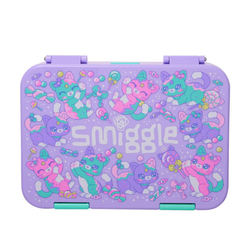 Smiggle Kids Backpack for Grades 1-6, Candy Ice Cream Girls School Bag, Multi-Functional Lightweight Bookbag