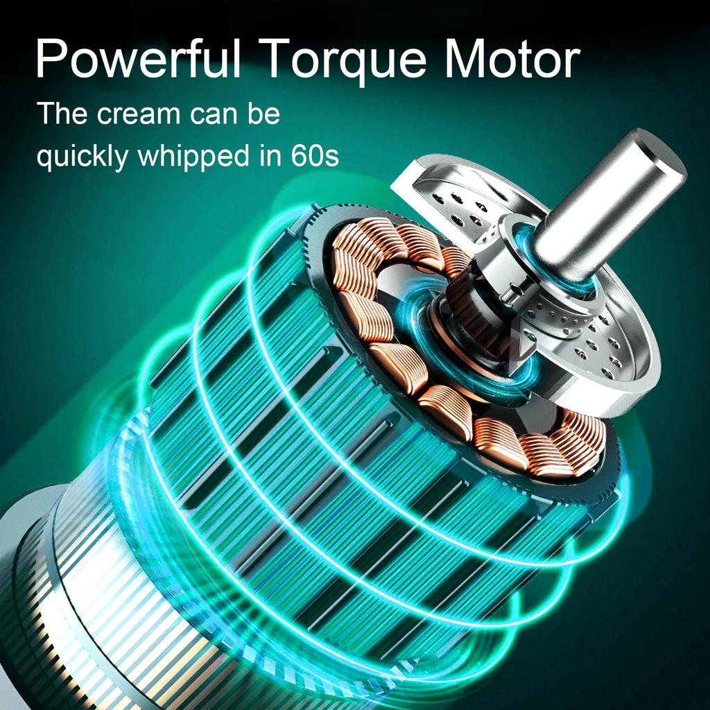 Электрический ручной миксер для взбивания яиц, венчик для взбивания пищи с 4 скоростями для выпечки, яичного крема, вертикальный