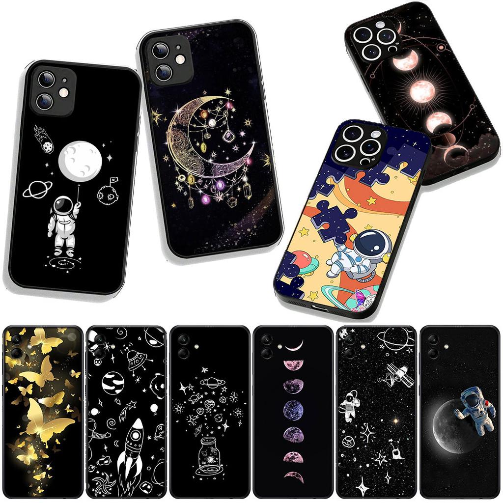 Чехол для телефона Луна и Звезды Coque для Xiaomi Poco F7 F6 F8 Ultra F5 X7 X6 X5 M6 M7 M8 Pro C85 C75 C65 C71 C61 4G 5G Case