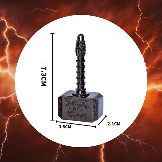 Billy's House Hammer Fidget Spinner Mjolnir Thor Hammer Rotating Kidult Toy, Korean Popular Puzzles