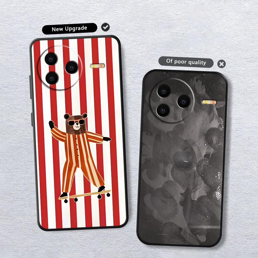 Funda Phone Cover Case for Xiaomi Redmi A5 10 14C A4 A3 K40 K80 Pro 9 12C 13C A1 A2 Plus Creative Cartoon Animals
