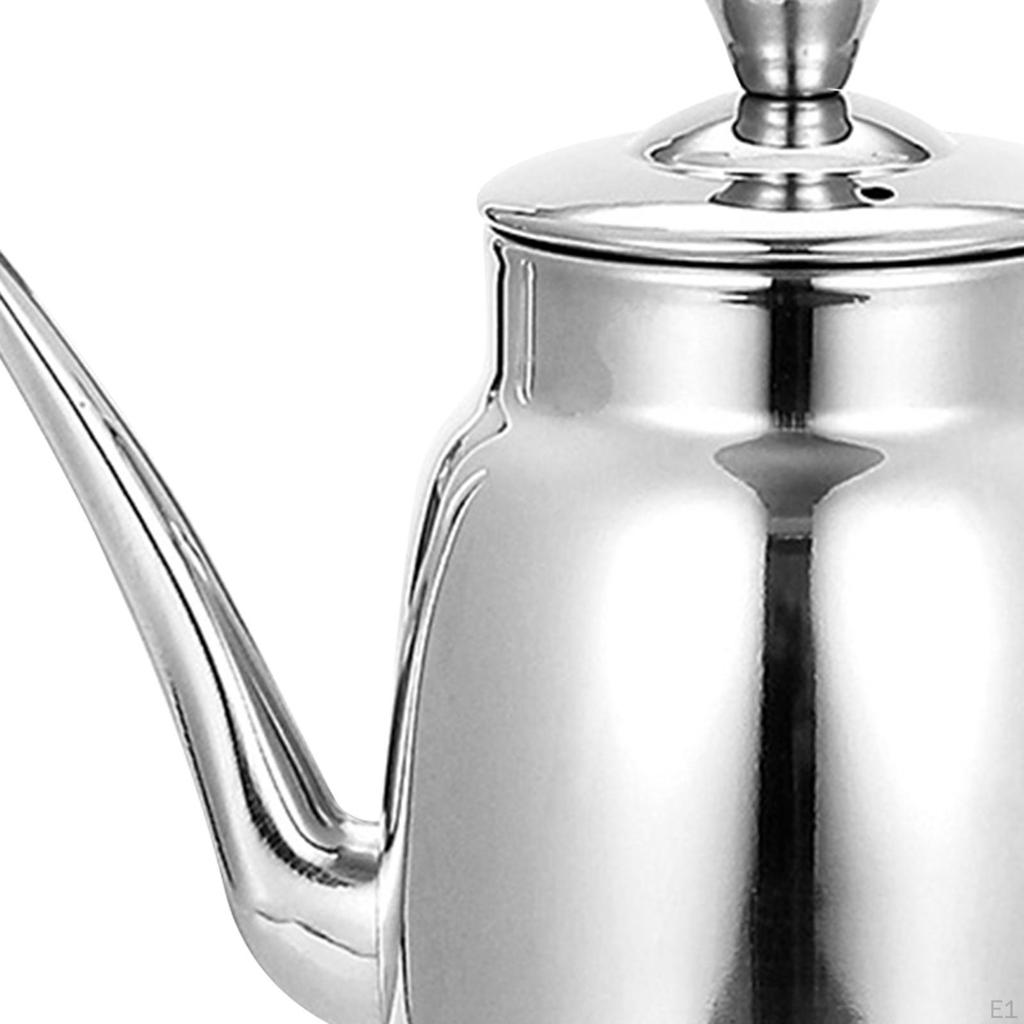 Кухонная кастрюля для масла из нержавеющей стали для плавного наливания