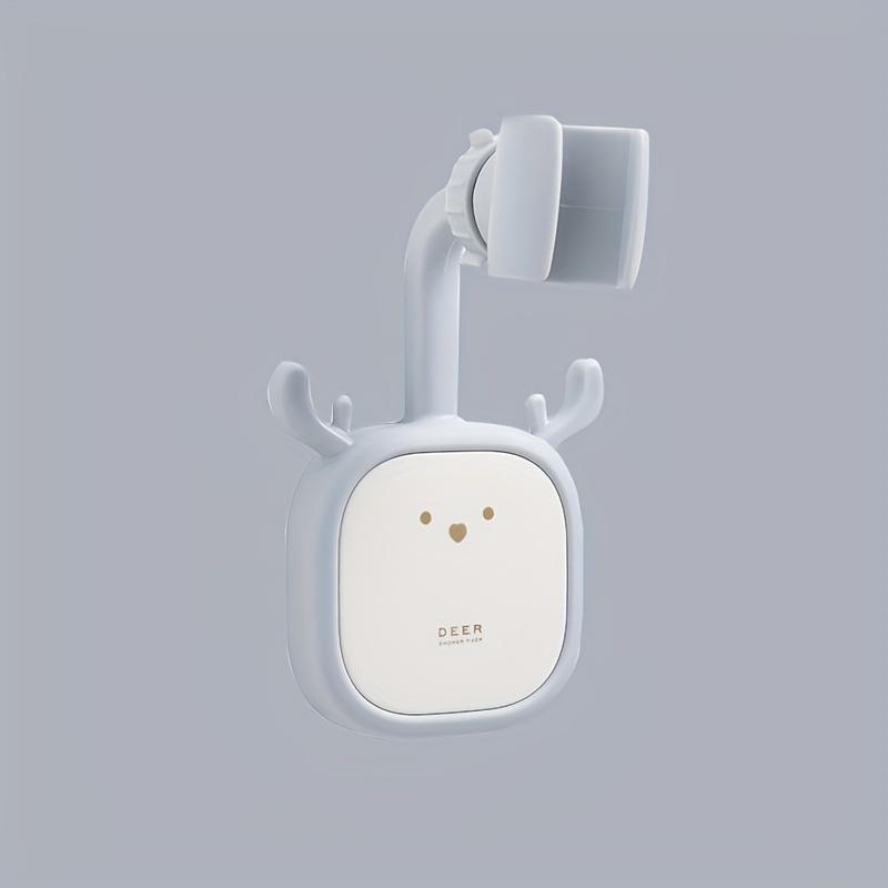 1 Pc No-Punch Shower Bracket Universal Adjustable Shower Seat Bathroom Shower Accessories