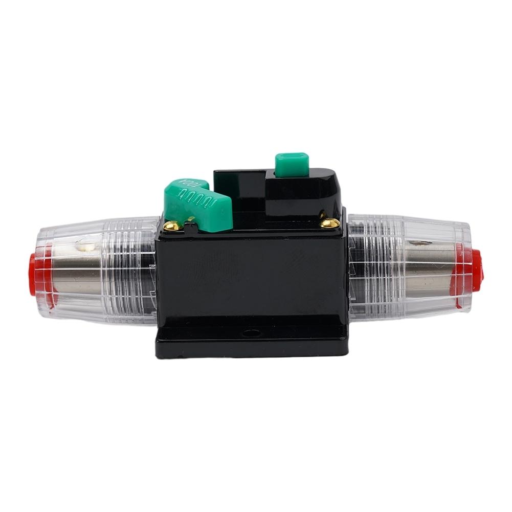 10A-100A Автоматический выключатель Предохранитель Сброс 12В-48В DC Автомобиль Лодка Автомобиль Водонепроницаемый 4/8 AWG