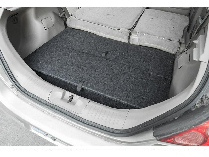 Nissan Tiida Выравнивание пола багажника и ящик для хранения для кемпинга и путешествий