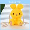 Cartoon Cute Children Plush Rabbit Bag Girls Go Out Travel Doll Crossbody Bag