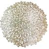 Modern Gold Placemat by Elegant Interior, Round Placemat, Perfect for Table Coordination, Christmas, 11503PM-GD