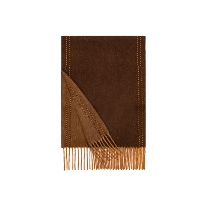 CEENIU YM26 Women's Double-Sided 100% Wool Scarf Shawl