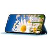 For Xiaomi 15 Case PU Leather Floral Phone Cover with Card Slots