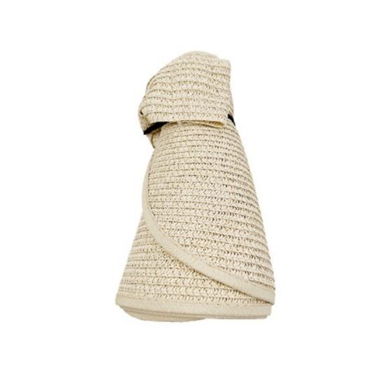 Уличная женская шляпа с пустым верхом, складная шляпа с большими полями и бантом, защита от солнца, защита от ультрафиолета, пляжная соломенная кепка, шляпа для садоводства, рыбалки и путешествий