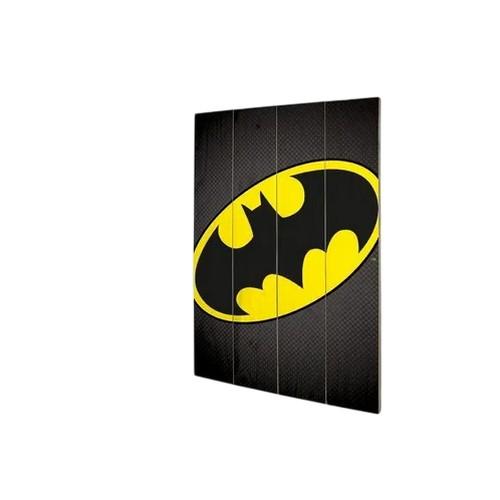 Batman Symbol Wood Print