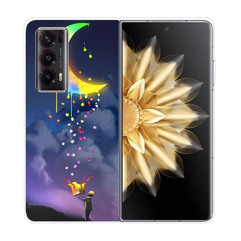Прозрачный чехол для Honor Magic V2, задняя крышка для телефона Honor Magic VS2 V VS, чехлы MagicV2 V 2 5G MagicVS 2, прозрачный бампер