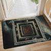 3D Optical Illusion Floor Mat Non-Slip Vision Rug with Stunning 3D Visual Effect Design Area Rug for Living Room Bedroom Hallway Easy Care Carpet