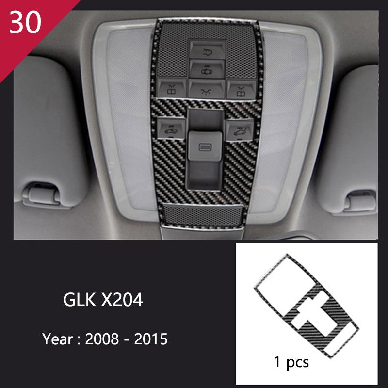 Углеродное волокно для Mercedes Benz GLK X204, внутренняя панель переключения передач, AC CD, панель, дверной подлокотник, отделка, наклейка на автомобиль