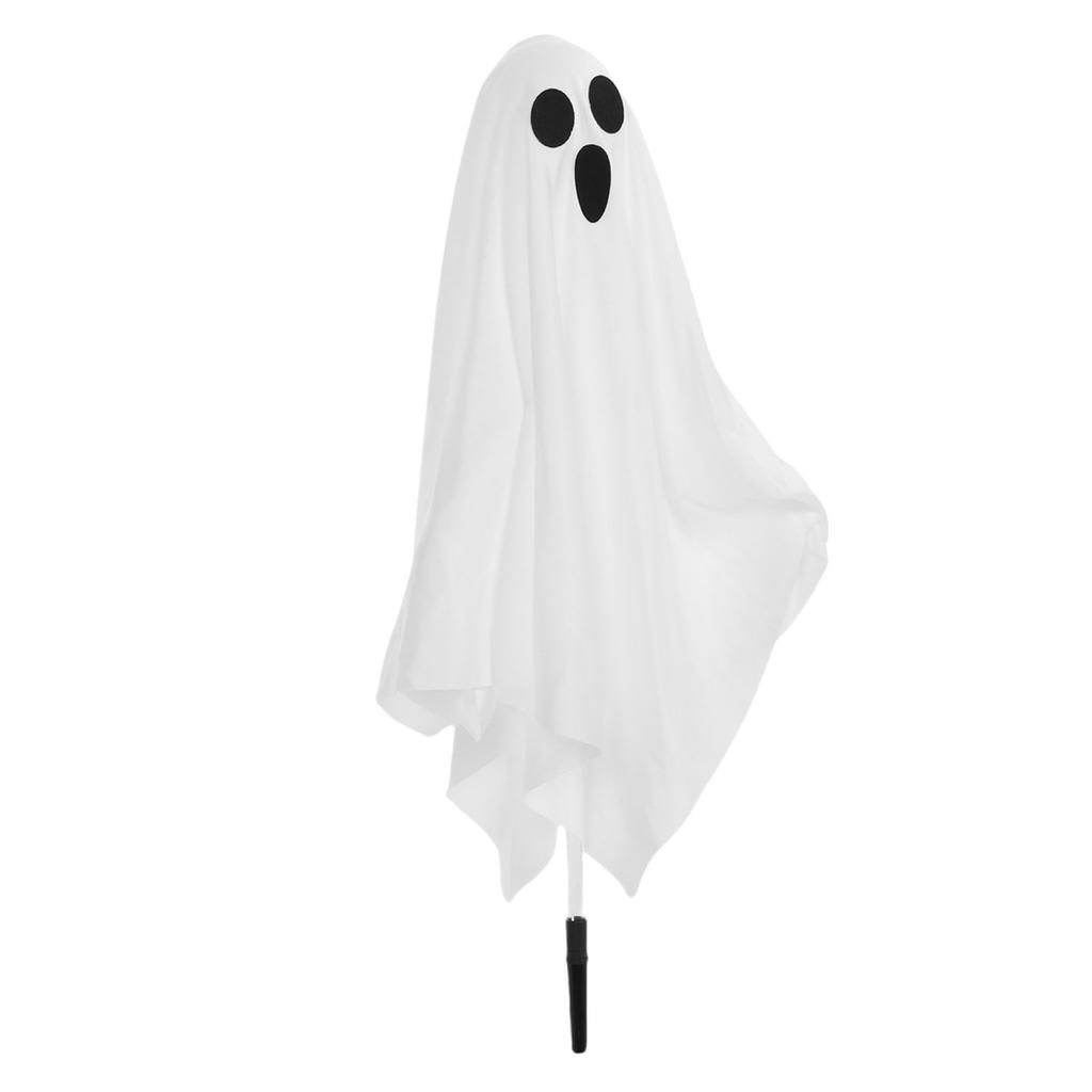 Ghost Pathway Lights with Stakes 8 Lighting Modes Water Proof Light Up Ghosts Stakes for Yard Lawn Party