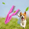 2x Cat Needlle Comb Floating Hair Removal Deshedding Tool Pet Hair Brush Cat/Dog Massage Comb Stainless Steel