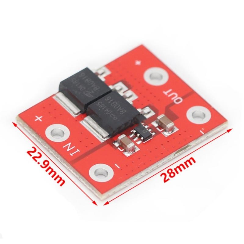 High Current Blocking Ideal Diodes Module Solar Charging Systems Protectors DC3V 28V Input Ranges