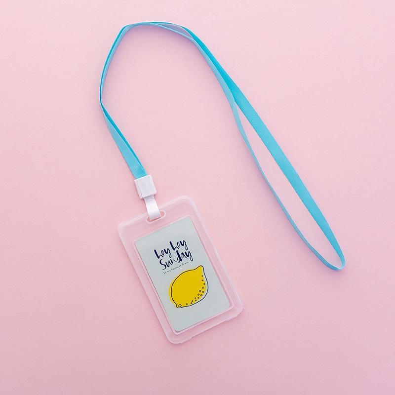 Пластиковый держатель для карт в виде мультяшного кота, чехол для удостоверения личности, кредитный чехол, выдвижная катушка, ремешок, чехол для банковской карты