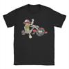 Мужская футболка Gorillaz Noodles Trike Мужские Креативные Футболки из 100% Хлопка с Круглым Вырезом и Коротким Рукавом Топы Большого Размера