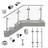 8‑meter 304 stainless‑steel handrail pipe
