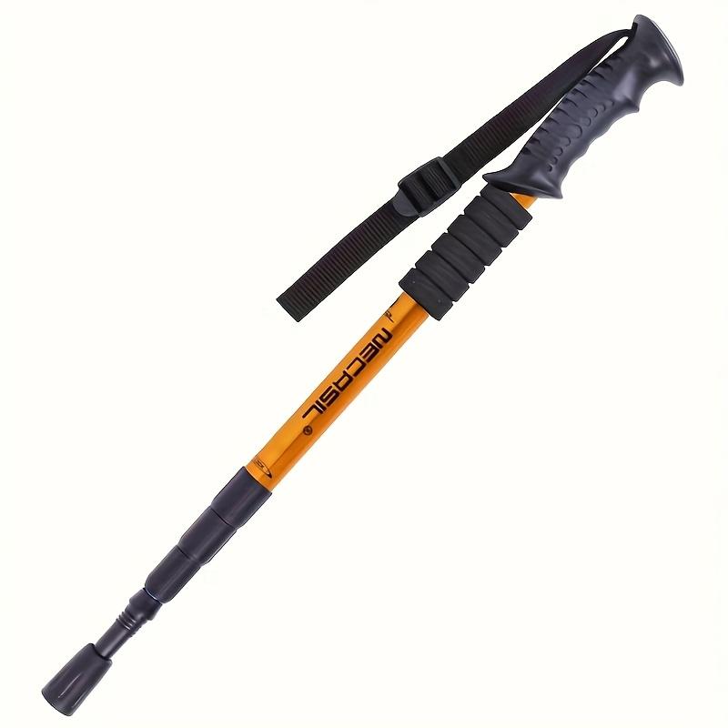 Trekking Poles Ultralight 4-Section Adjustable, Non-Slip Grip Hiking Sticks for Men Women, Anti-Rust Aluminum Alloy