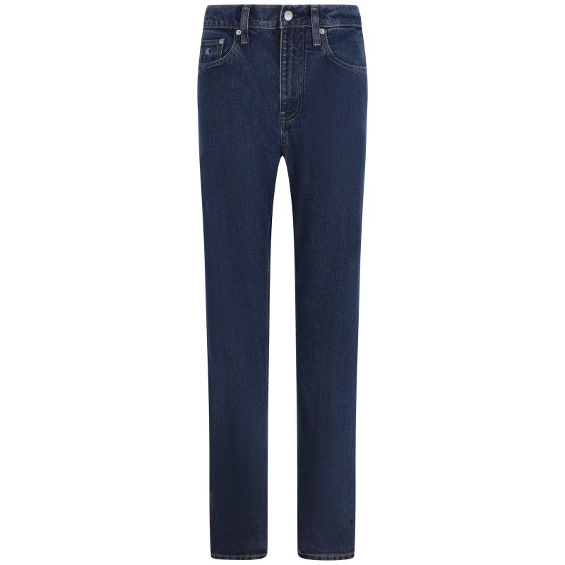Calvin Klein Jeans Women's Retro Slim Straight Washed Denim Jeans