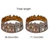 Christmas Tree Gingerbread LED Collar, 26-Inch, Festive Touch