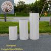 Wedding & Event Origami Dessert Display Stand - Round Foldable Columns for Cakes and Ornaments