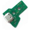 Плата с разъемом Micro USB для зарядки и 12-контактным шлейфом питания для геймпада Sony PlayStation PS4 DualShock 4 JDS-055
