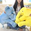 Stuffed Toy Adorable Cartoon PP Cotton Soft Elephant Plush Animal Pillow Home Decoration