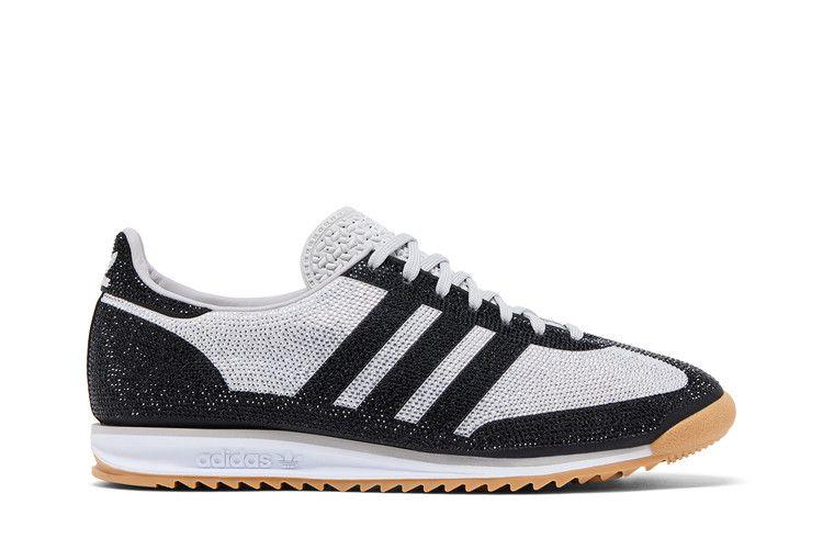 adidas SL 72 OG Серый Черный со Стразами (Женский)