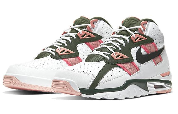 Nike Air Trainer Sc High Белый Розовый Зеленый CU6672-100