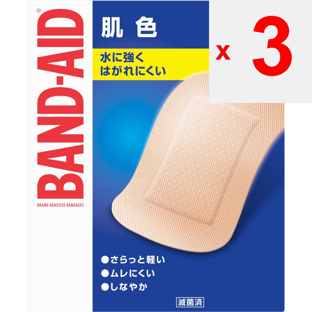 Пластырь JNTL Consumer Health Band-Aid телесного цвета, размер L, 10 подушечек, пластырь первой помощи (стандартный тип) Средства первой помощи. «Овальная форма» принята для обеспечения