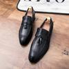 Luxury Brand Men's Genuine Leather Shoes Tassels Casual Shoes Fashionable Men's Loafers Versatile Flat Shoes Non Slip