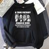 RIP Charlie Kirk Hoodie New Fashion Women Harajuku Aesthetic Graphic Hoodies Unisex Autumn Winter Casual Pullovers Sweatshirts