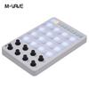 RGB Backlit MIDI Controller Drum Pads with Mixer and Rhythm Keyboard