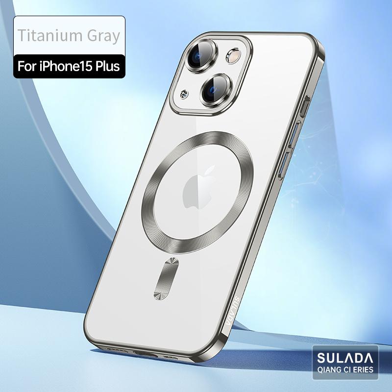 Чехол Magsafe Mag Safe для iPhone 15 Pro Max 14 Plus 13 12 11 X Xs Xr Se 2020 2022 8 15Pro Защитная крышка для объектива камеры Аксессуары для телефонов
