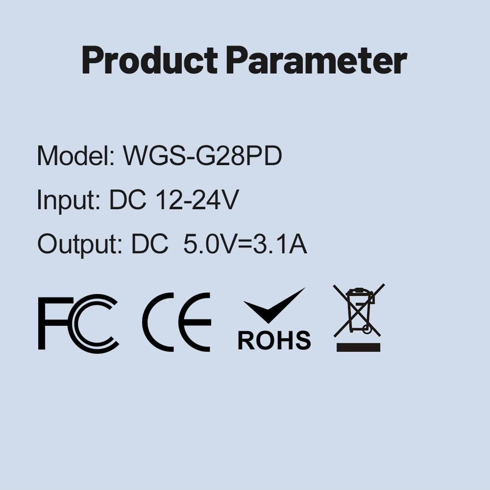3.1A USB автомобильное зарядное устройство Type C быстрая зарядка телефона адаптер для Xiaomi PD телефон зарядное устройство адаптер гнездо прикуривателя