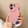 Чехол для Infinix Zero 30 4G 5G Милый Динозавр Леопардовый Принт Жидкий Силикон Защитная Задняя Крышка Для InfinixZero30 Funda