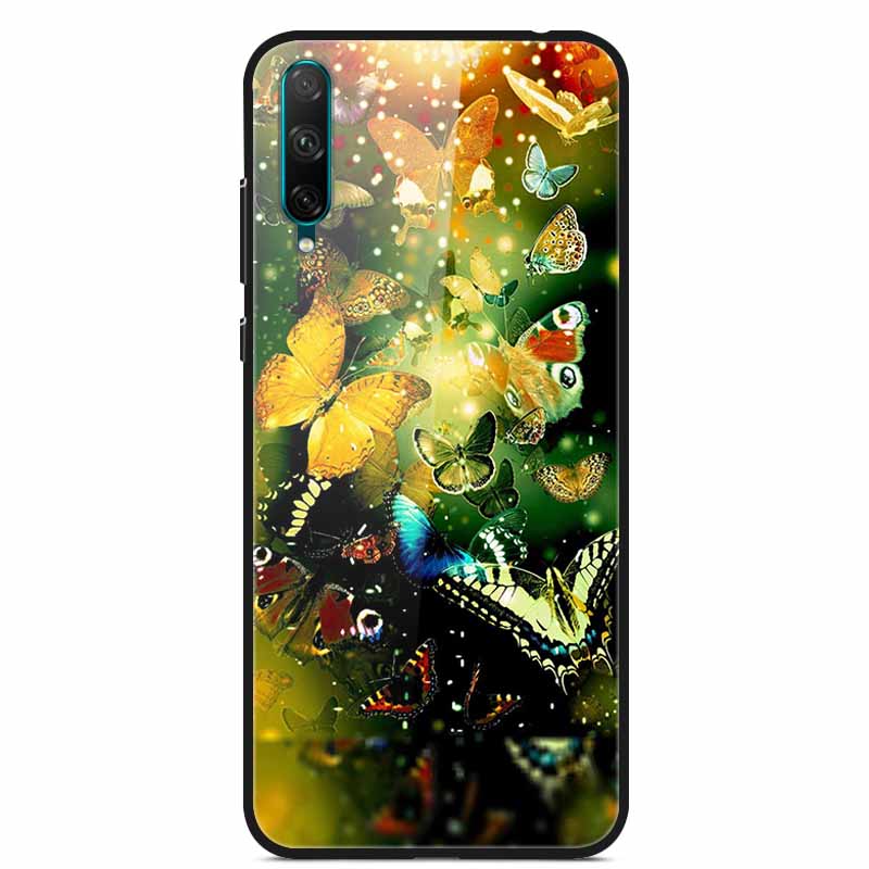 Чехол из закаленного стекла For Honor 30i для Huawei Honor 30 i Мягкий бампер Жесткий Funda Для Honor 30i LRA-LX1 Чехол для телефона Обложка Honor30i
