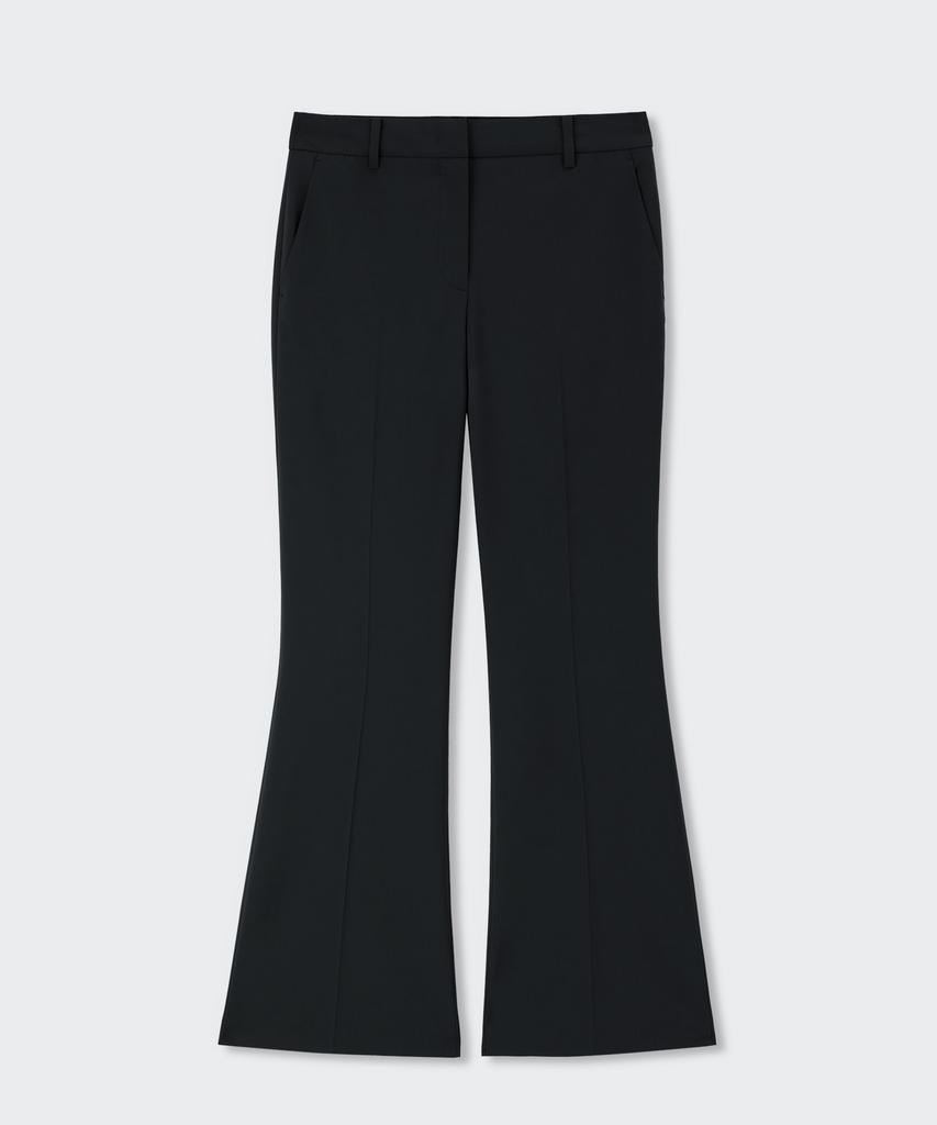 MUSINSA STANDARD WOMAN [Cooltandard] Women'S Low Rise Flare Slacks [Black]